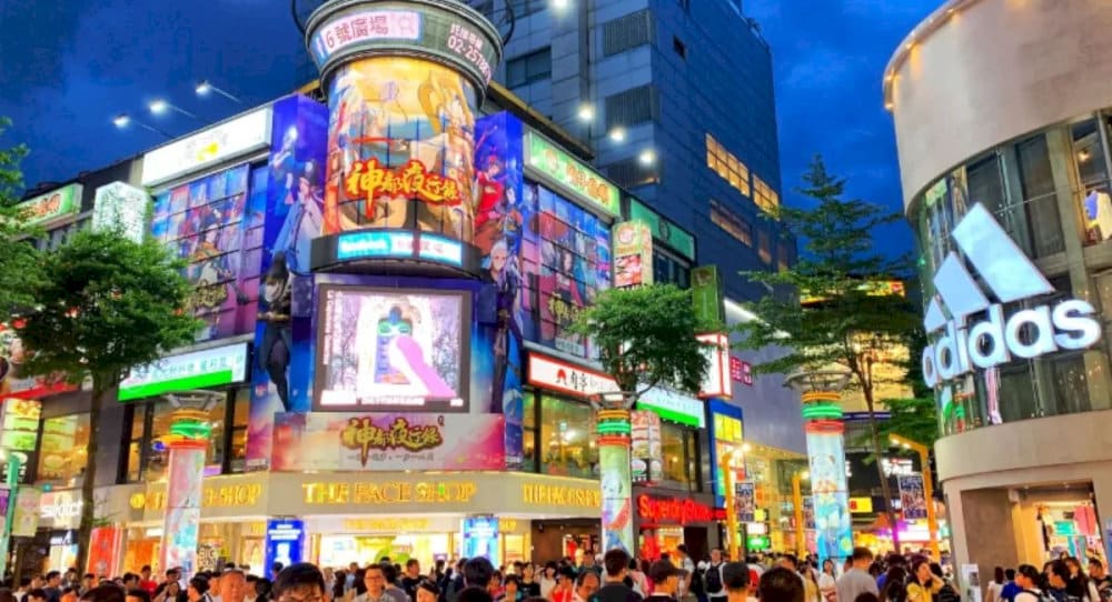 Mua sắm tại Ximending 